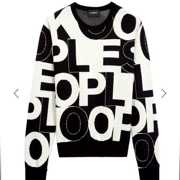 The Kooples Merino Sweater with Logo